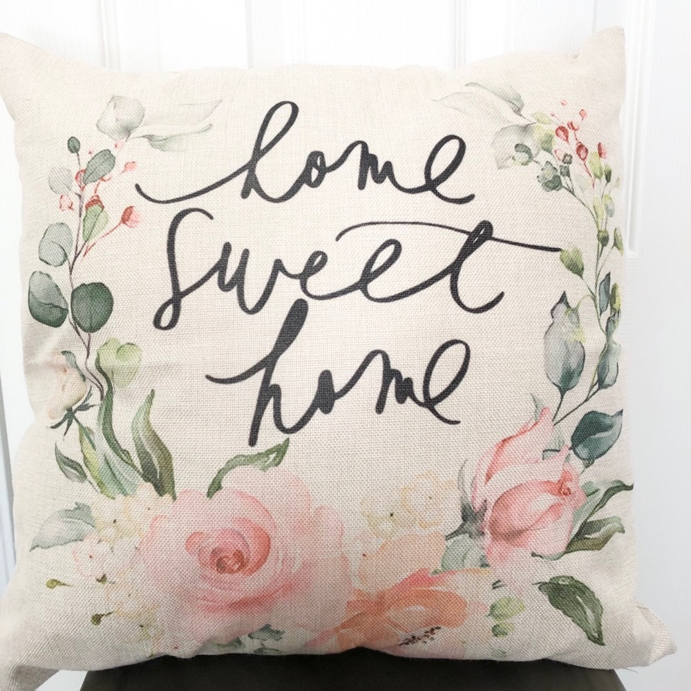Farmhouse Throw Pillow Covers 18”x18”